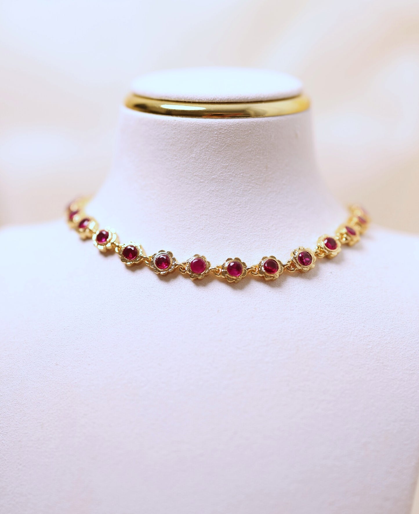 Ruby Dainty Impon Choker