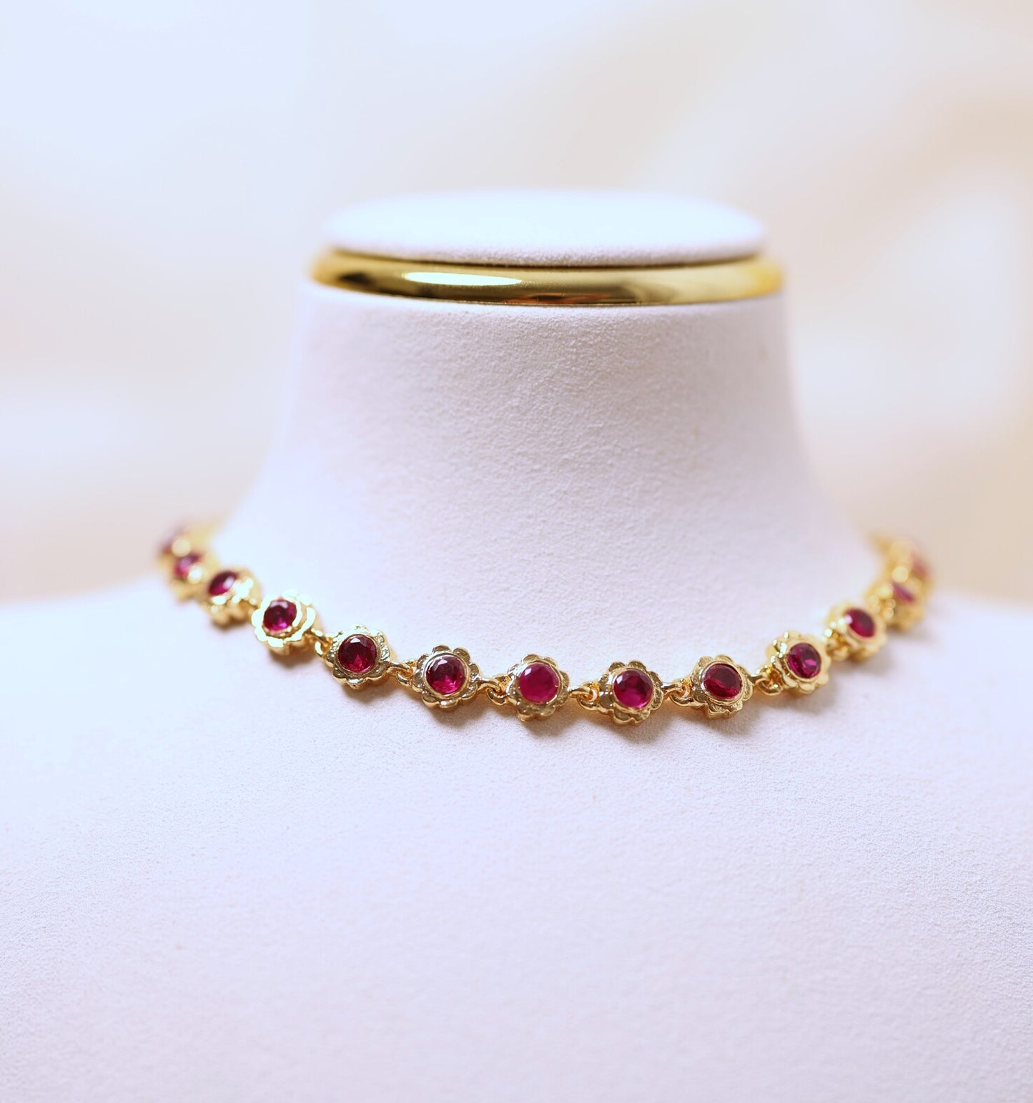 Ruby Dainty Impon Choker