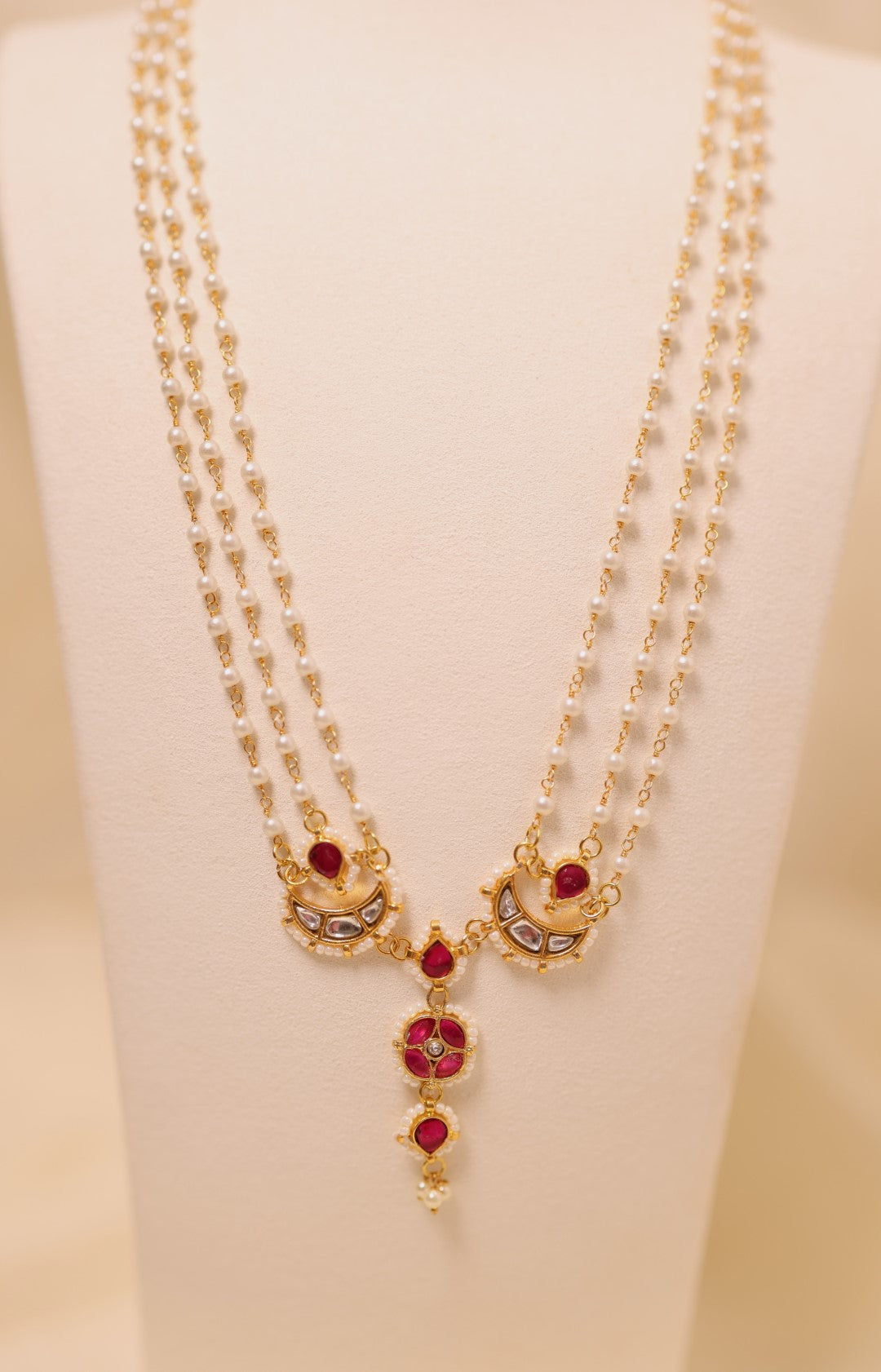 Gulab Kudan Necklace Set