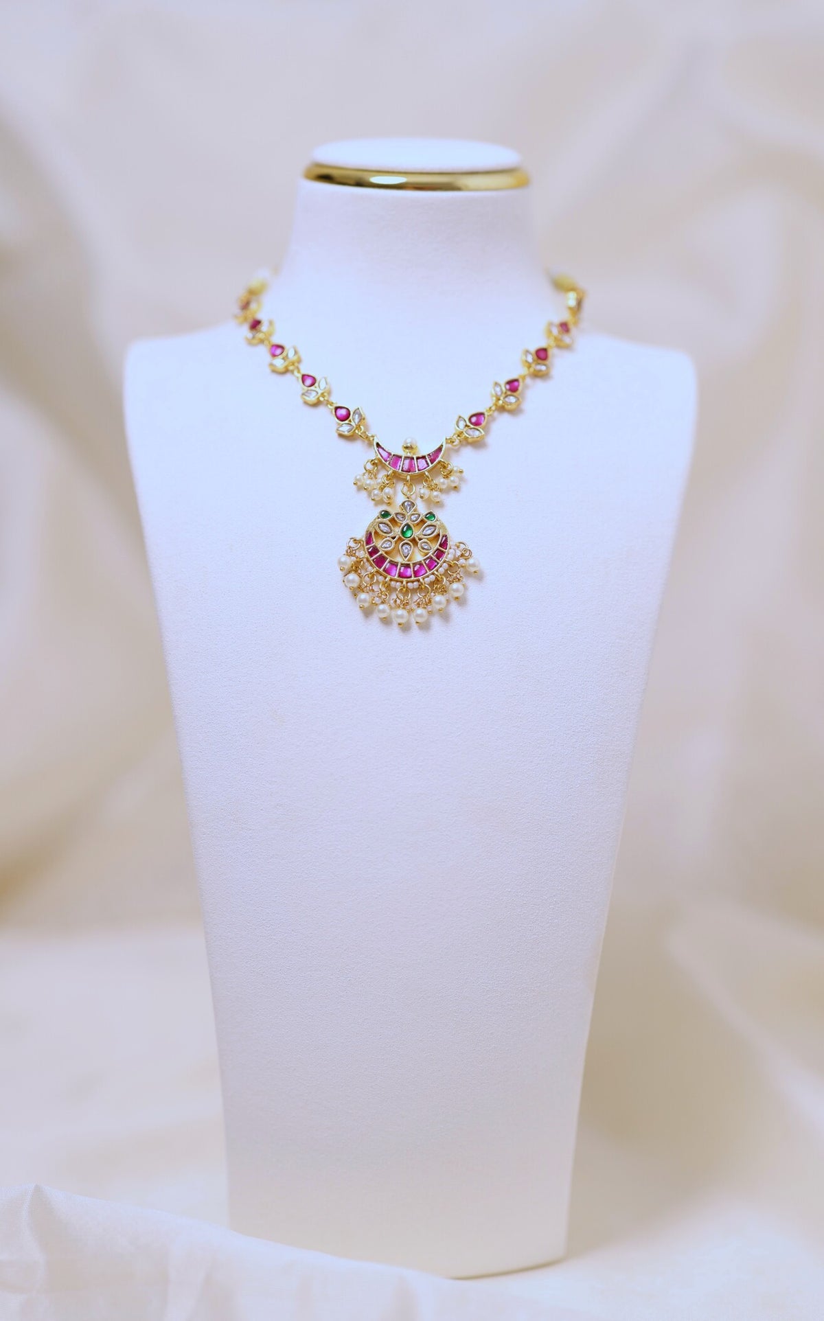Gulab Kudan Necklace Set