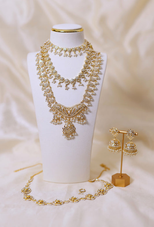 Pearl Kundan Heritage Set