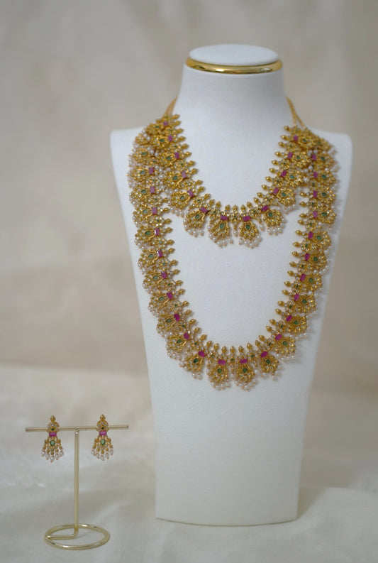 Neelam Necklace Set