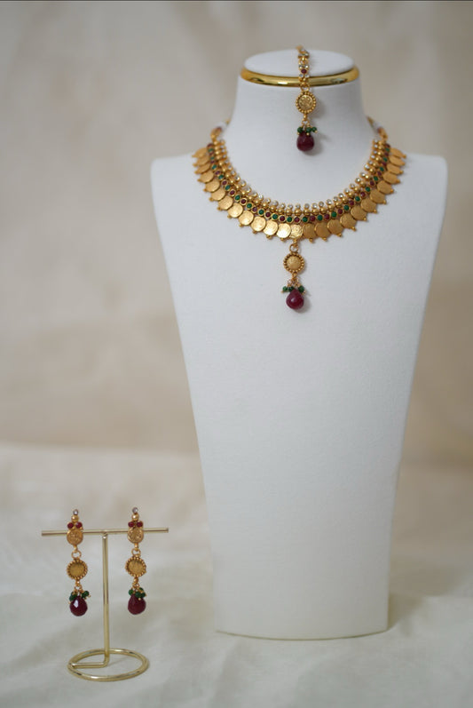 Kiara Coin Necklace Set