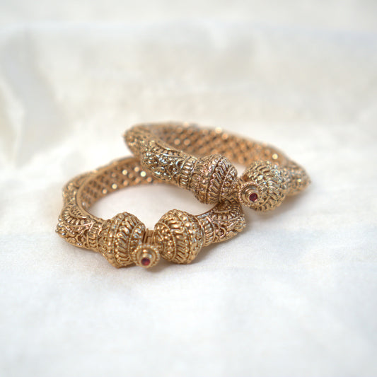 Meera Temple Bangles
